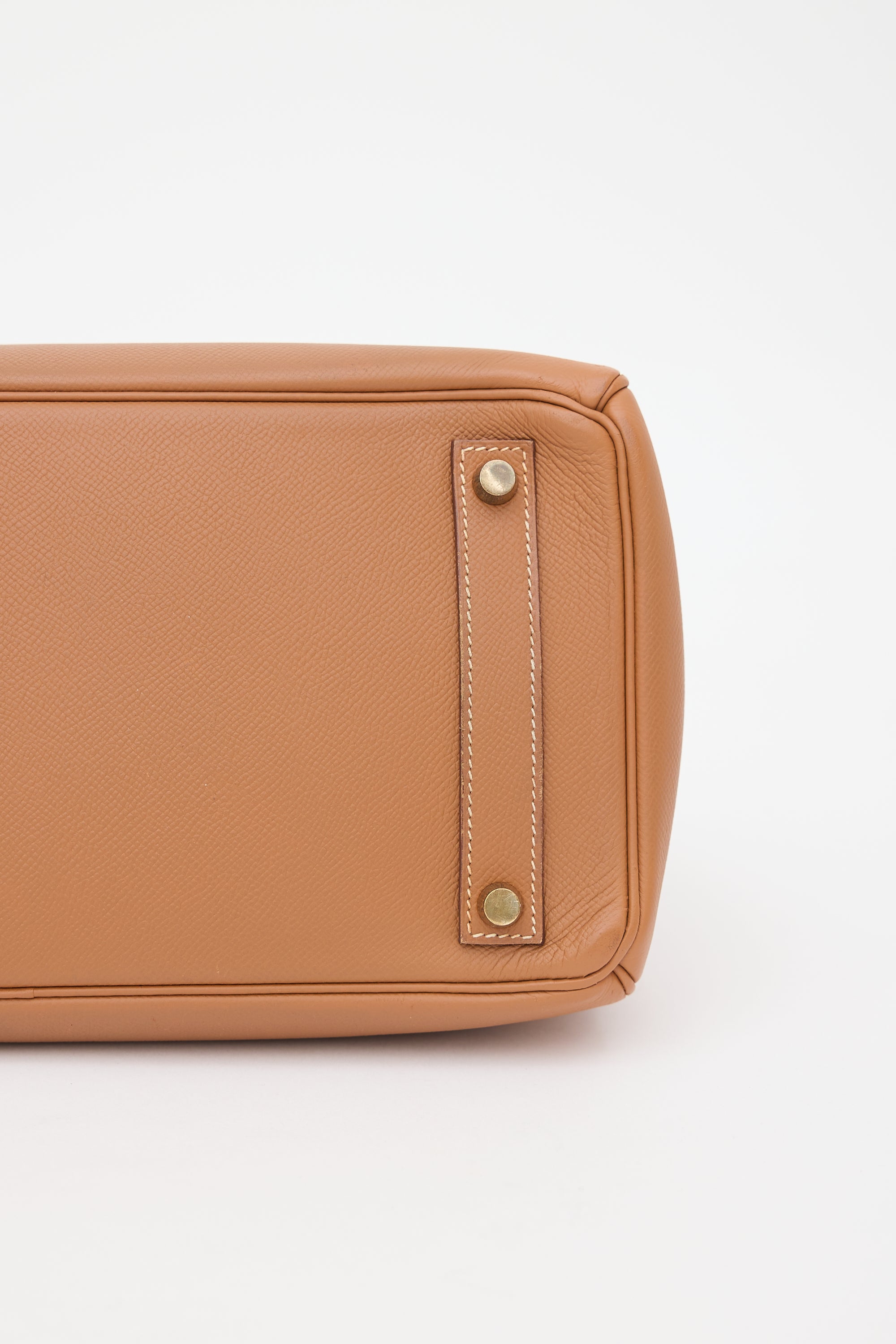 Hermès 2001 Gold Courchevel HAC 32 Bag