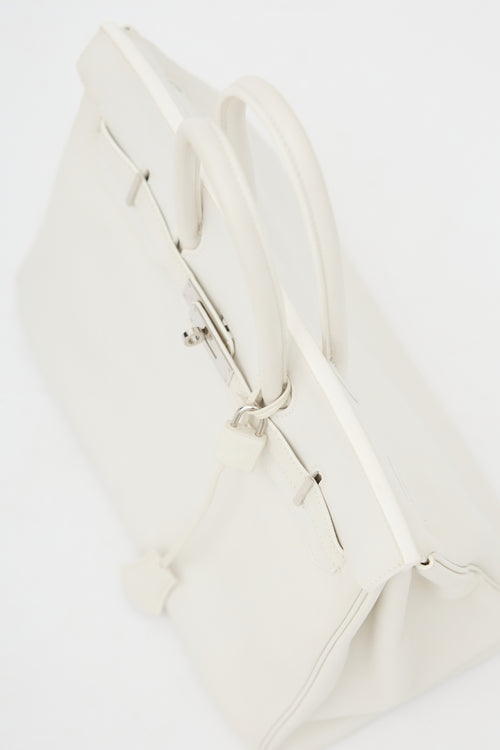 Hermès 2010 Blanc Swift Birkin 35 Bag