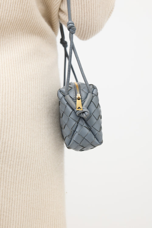 Bottega Veneta Intrecciato Leather Mini Loop Bag