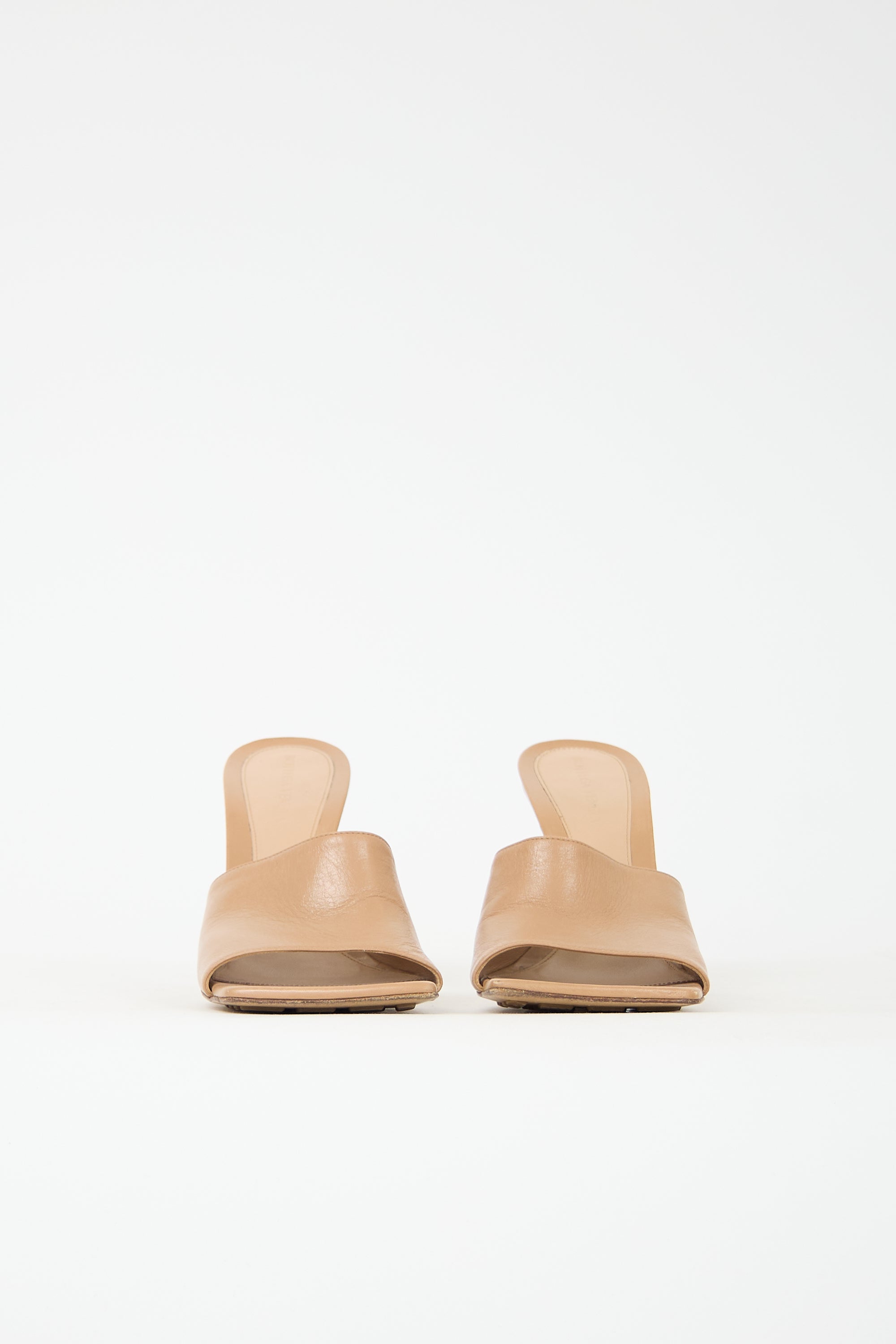 Bottega Veneta Leather Stretch Mule