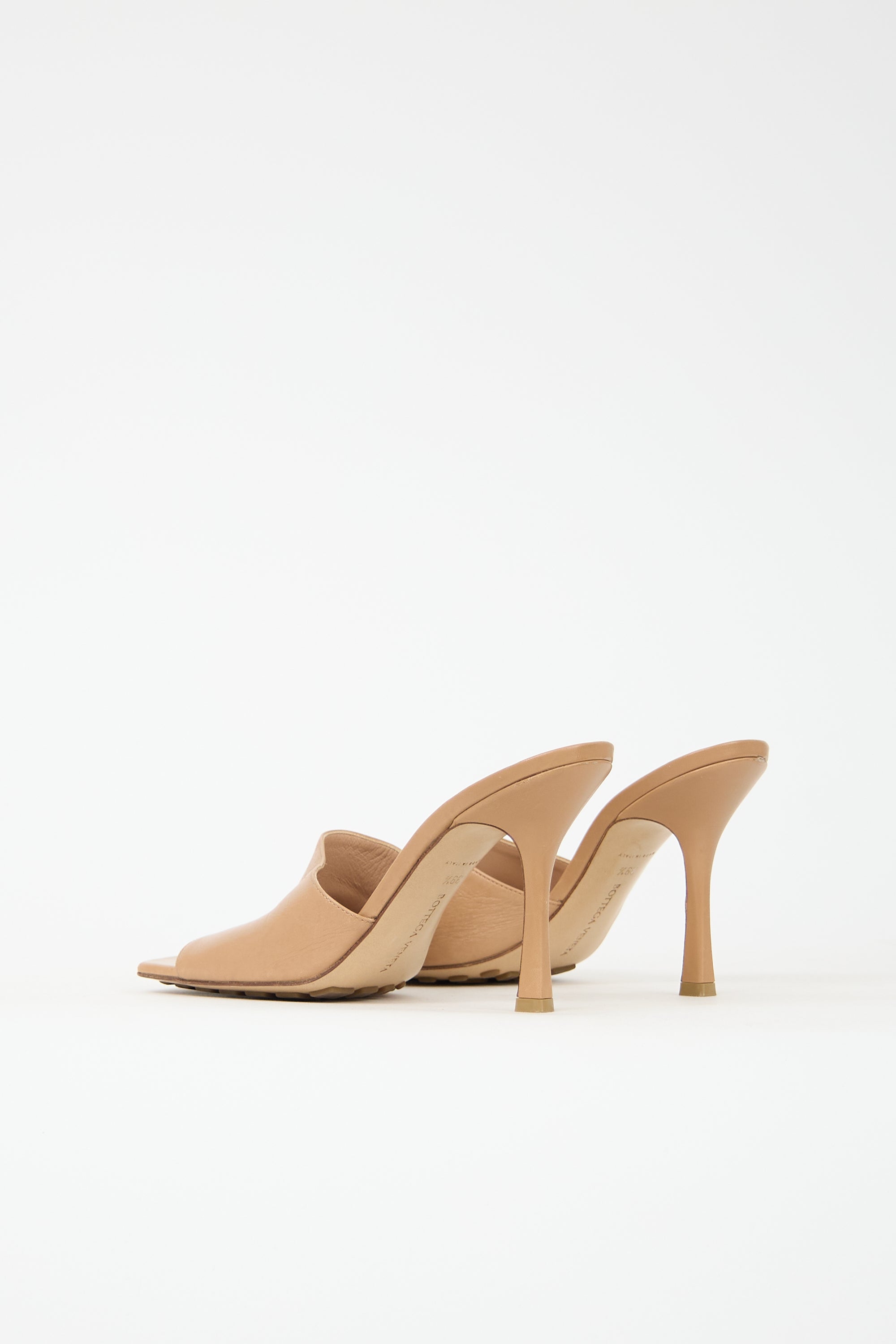 Bottega Veneta Leather Stretch Mule