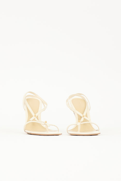 Bottega Veneta Leather Stretch Sandal