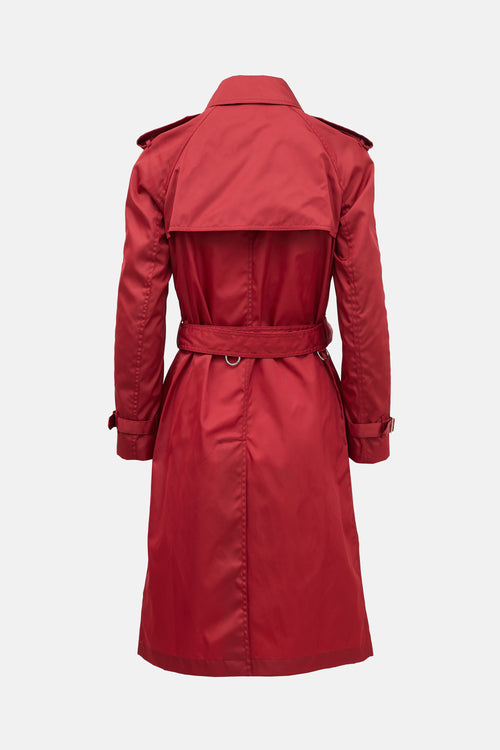 Burberry Nylon Trench Coat
