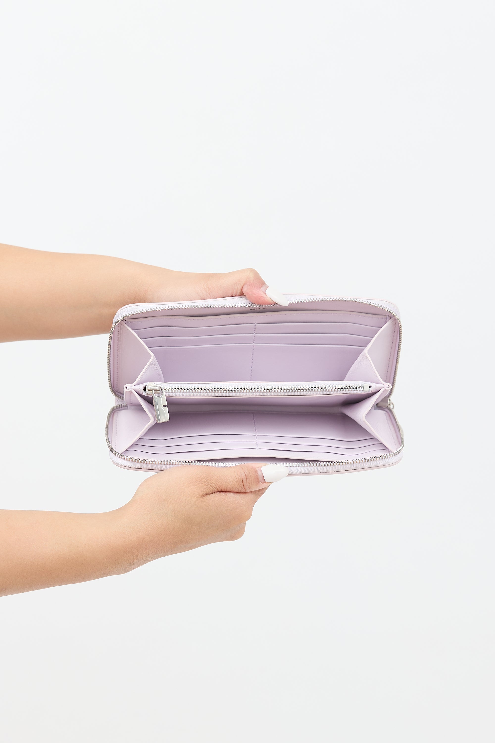 Burberry Leather Bell Charm Wallet