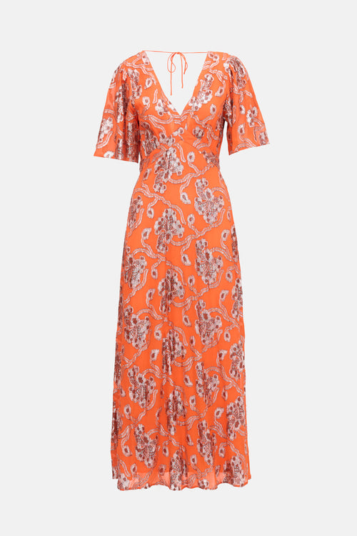 Ba&sh Floral Shelby Maxi Dress