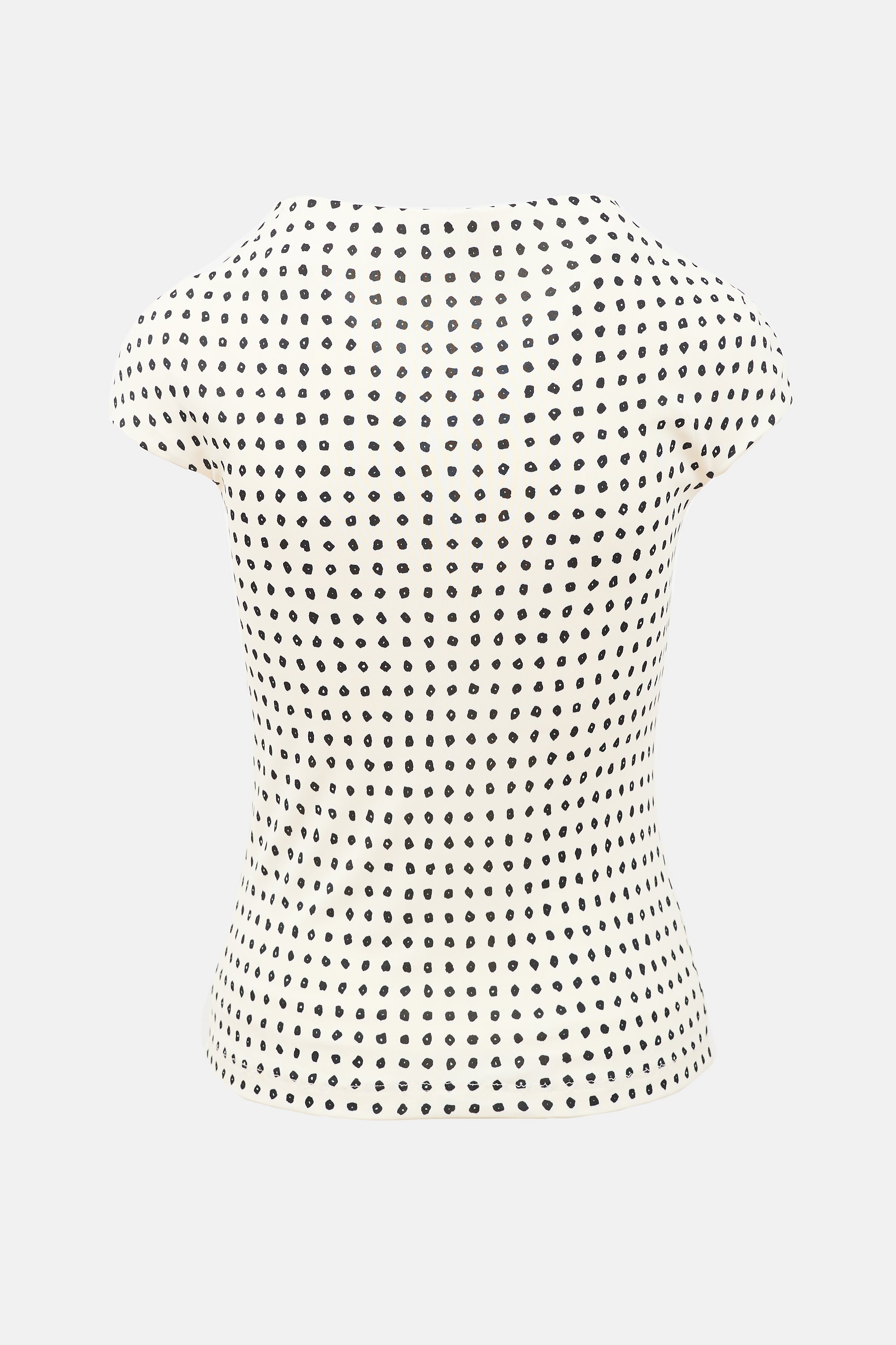 Balenciaga 2008 Dot Print Top
