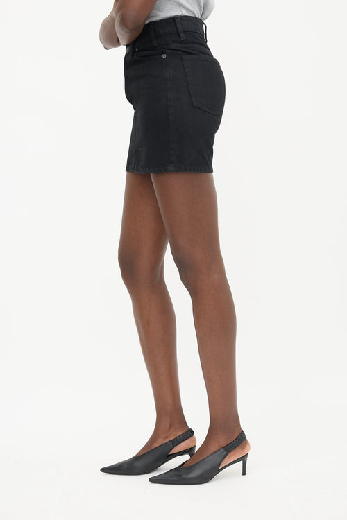 Balenciaga 2018 Denim Mini Skirt