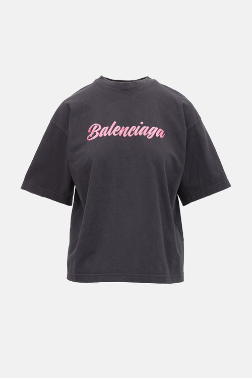 Balenciaga 2019 Logo T-Shirt