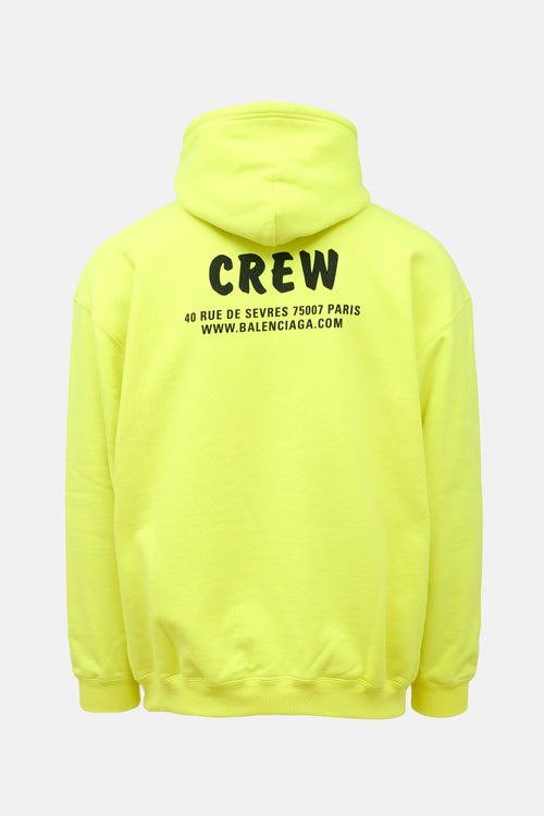 Balenciaga 2020 Crew Oversized Hoodie
