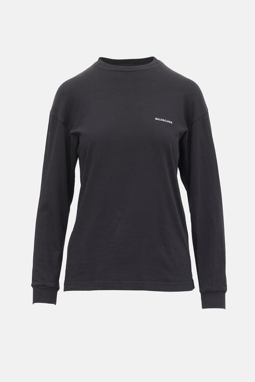 Balenciaga 2021 Logo T-Shirt