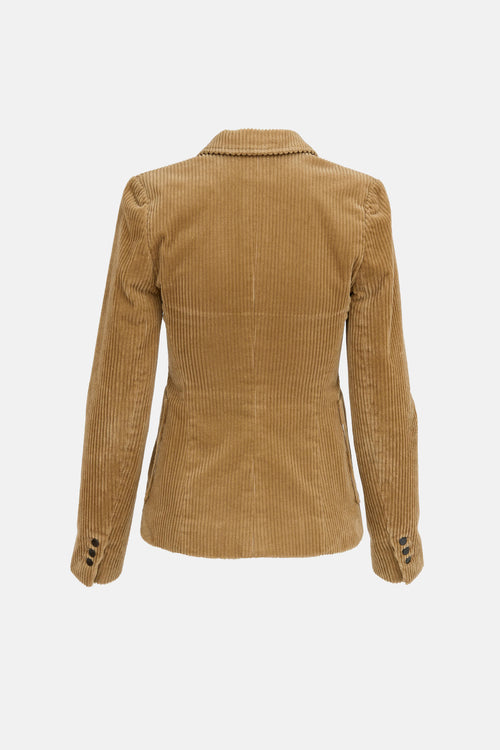 Balenciaga 2004 Corduroy Blazer