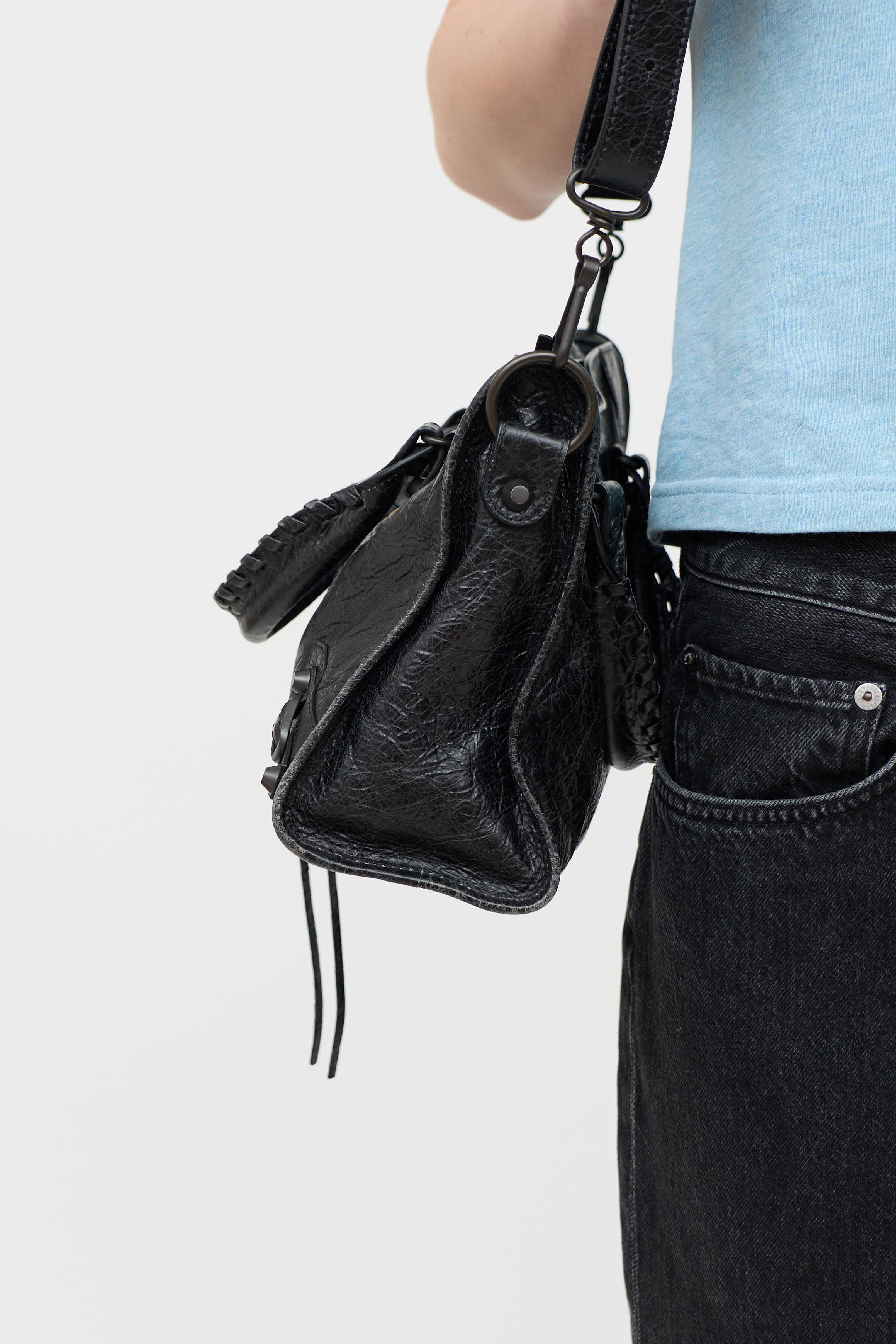 Balenciaga Leather Arena Le City Bag