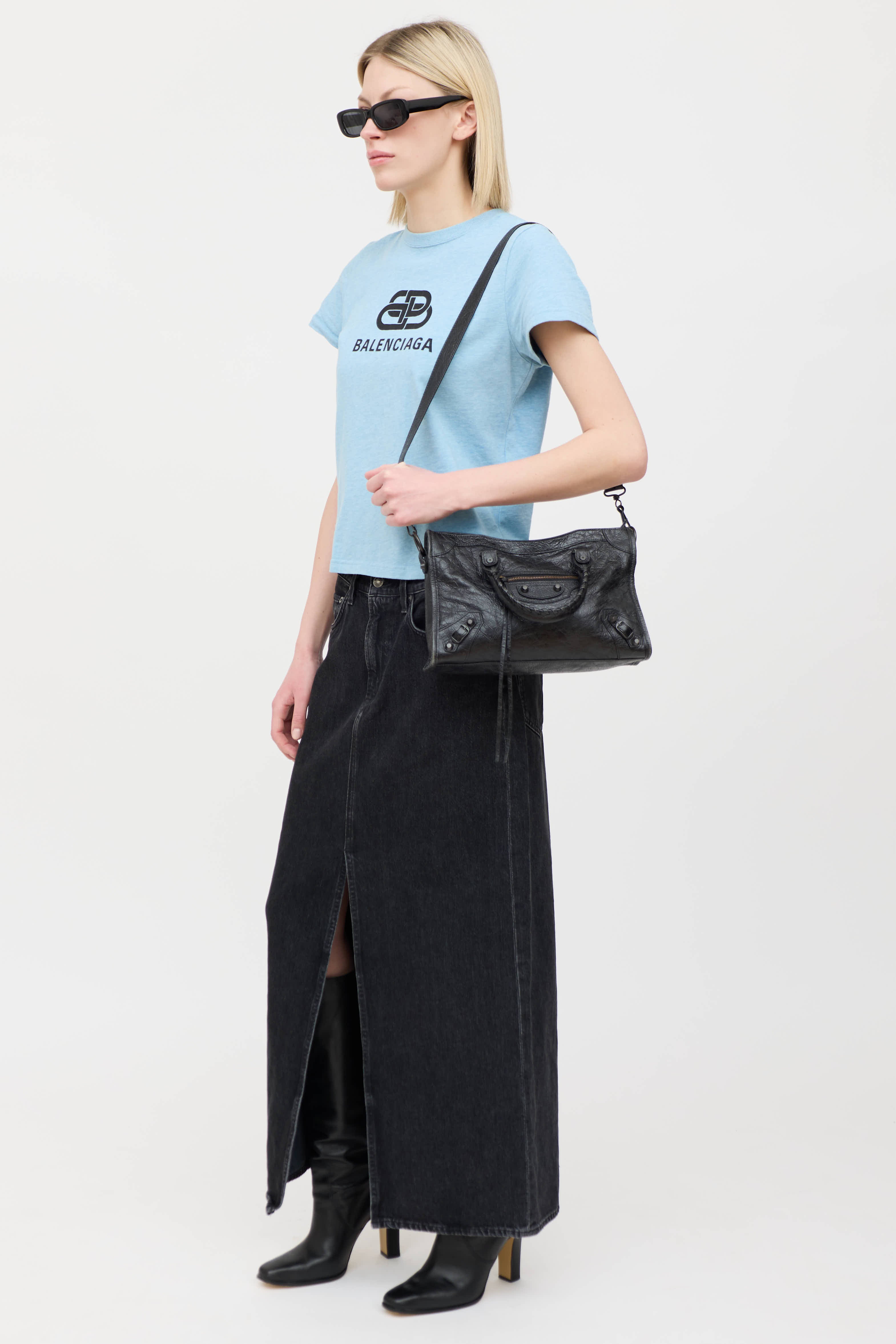 Balenciaga Leather Arena Le City Bag