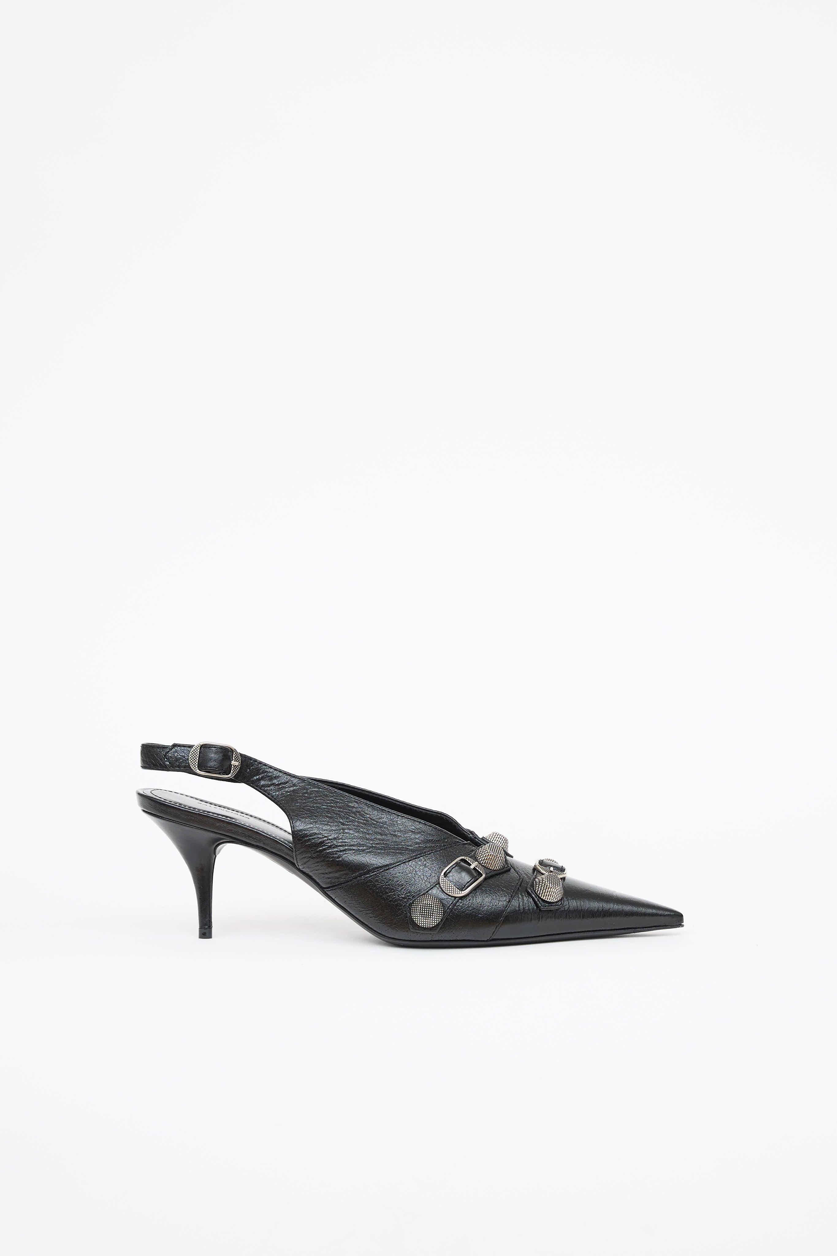 BalenciagaCagole Stud Slingback Pump