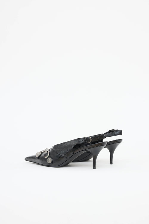 BalenciagaCagole Stud Slingback Pump