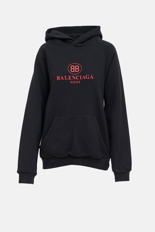 Balenciaga Mode Logo Hoodie