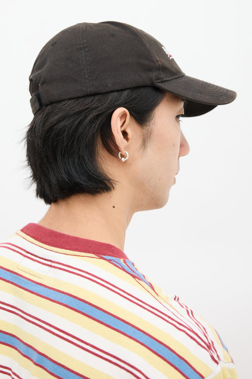 Balenciaga Black & Multicolour Campaign Logo Hat
