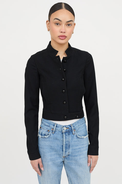 Balenciaga Wool Cropped Jacket