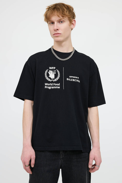 Balenciaga X WFP Logo T-Shirt