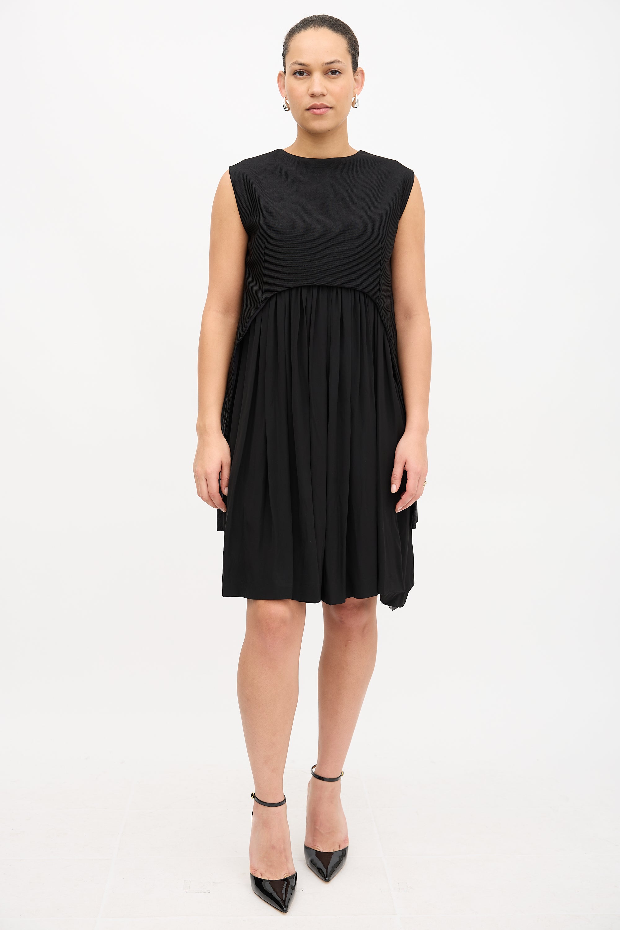 Balenciaga Layered Combination Dress