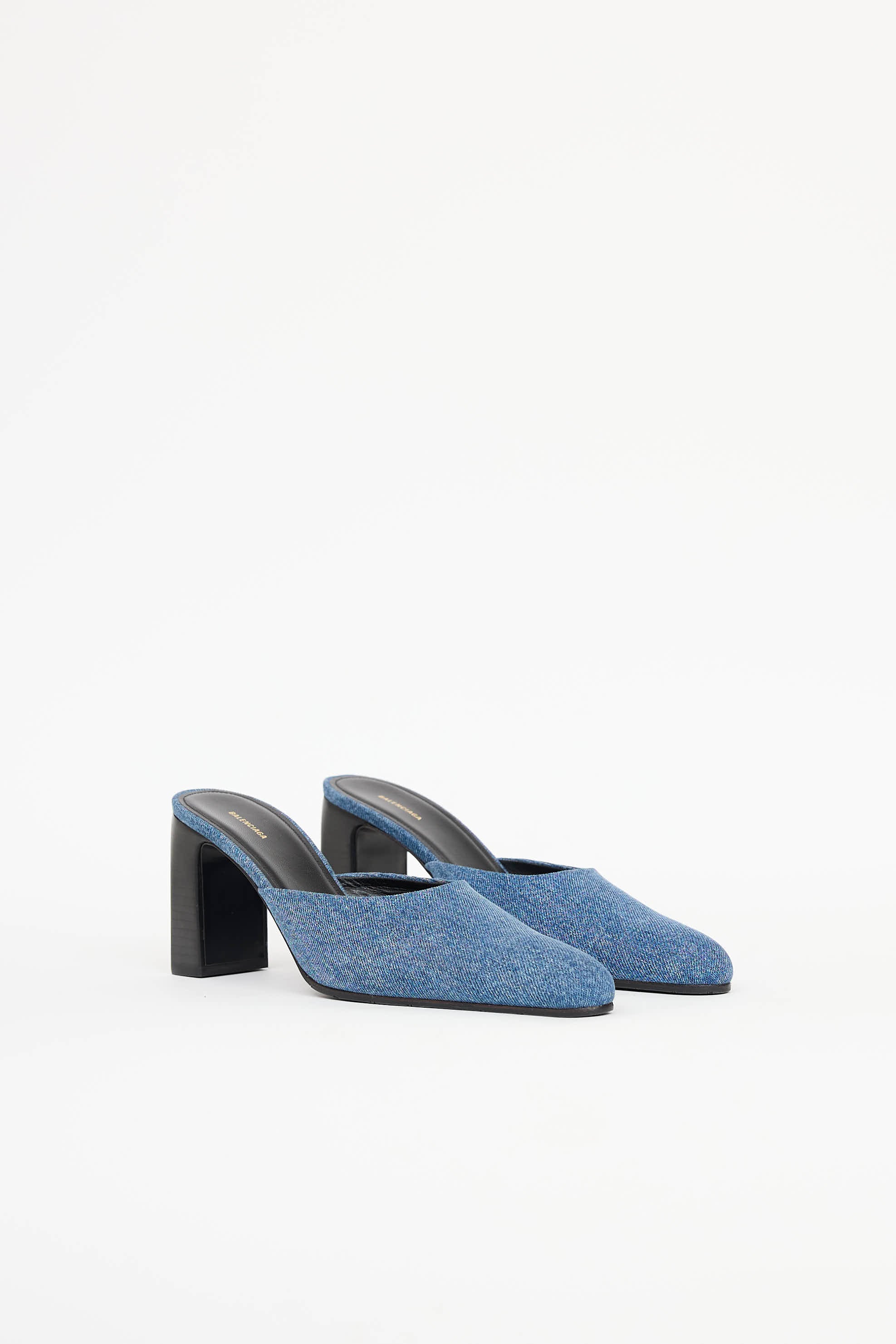 Balenciaga Denim Mule