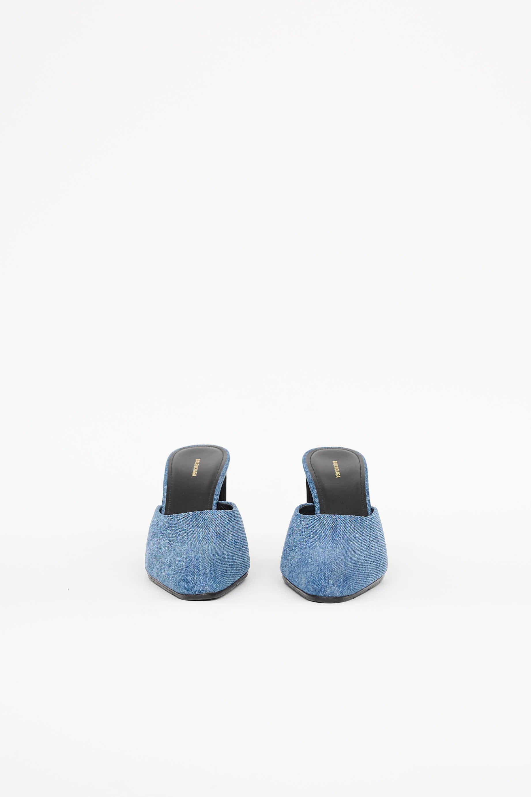 Balenciaga Denim Mule