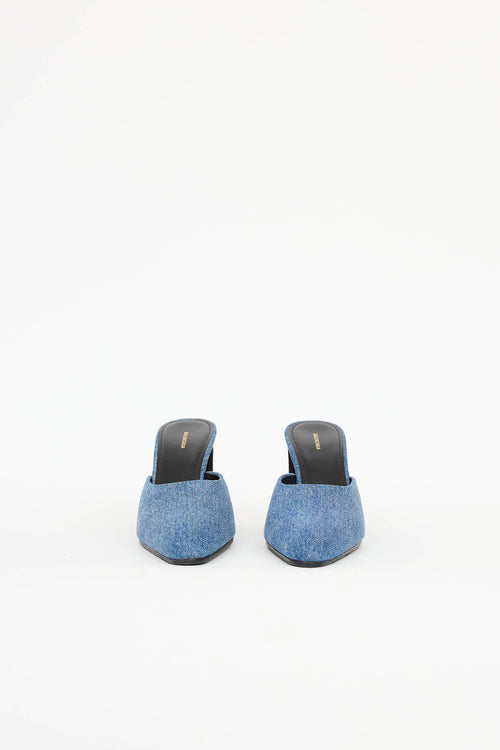 Balenciaga Denim Mule