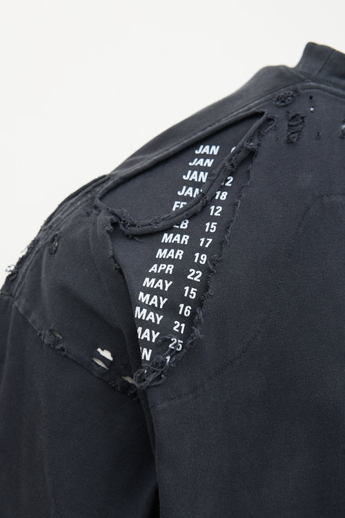 Balenciaga Distressed T-Shirt