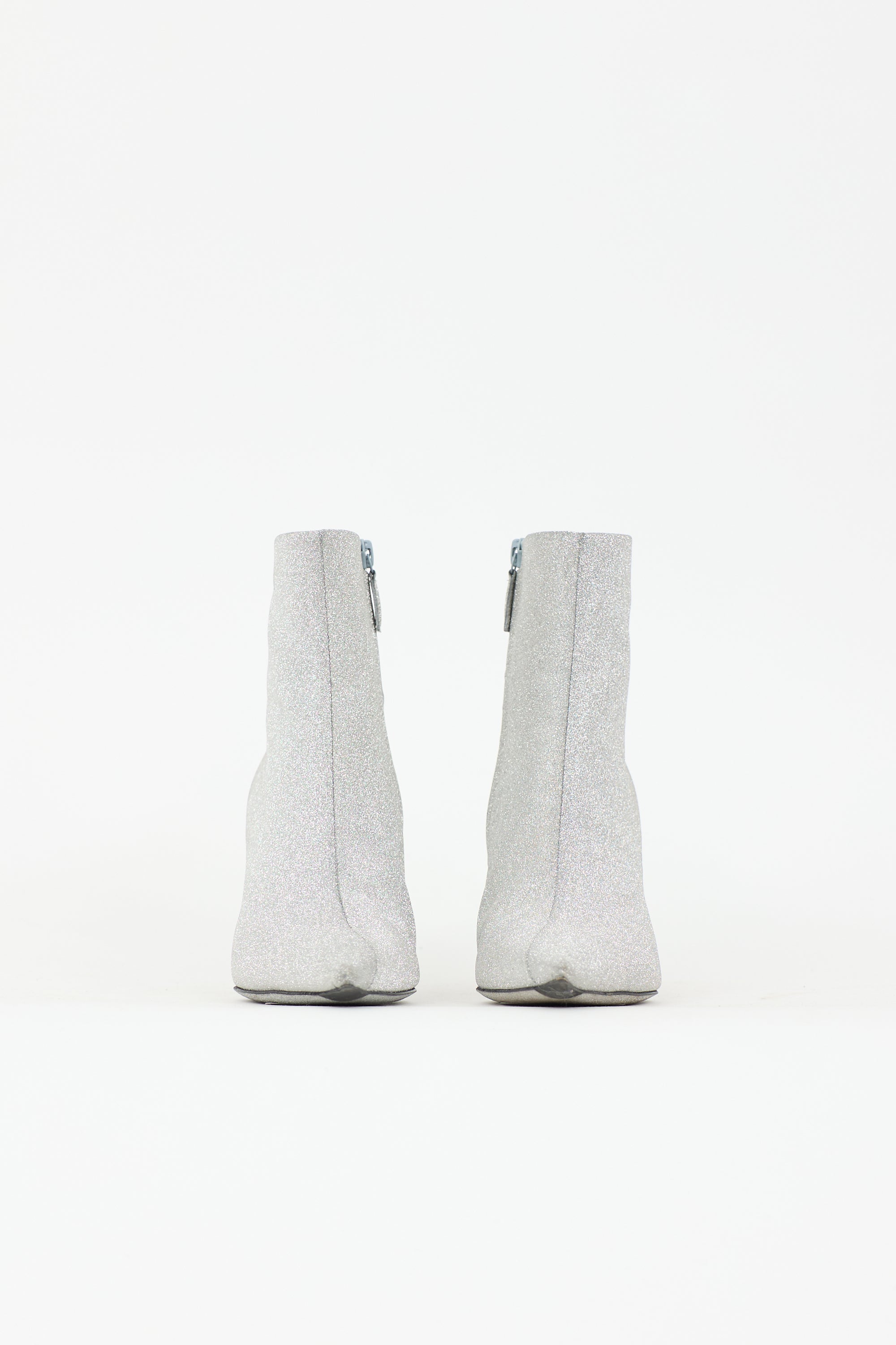 Balenciaga Glitter Knife Ankle Boot