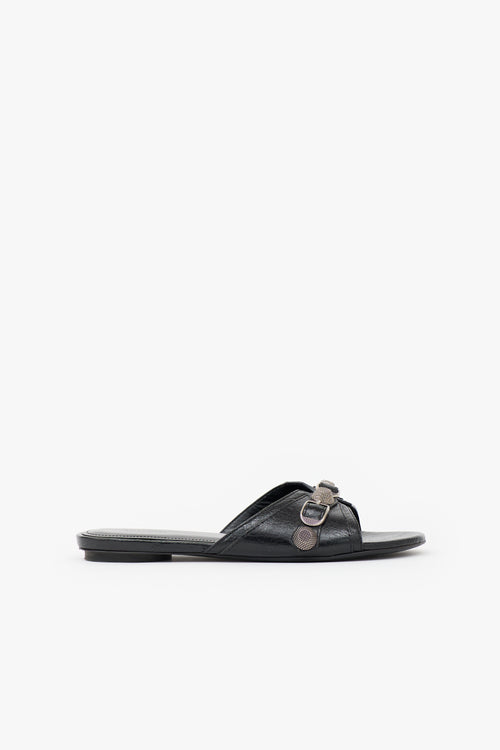 Balenciaga Leather Le Cagole Sandal