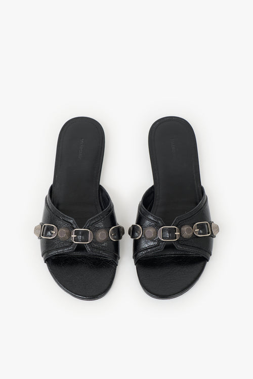 Balenciaga Leather Le Cagole Sandal