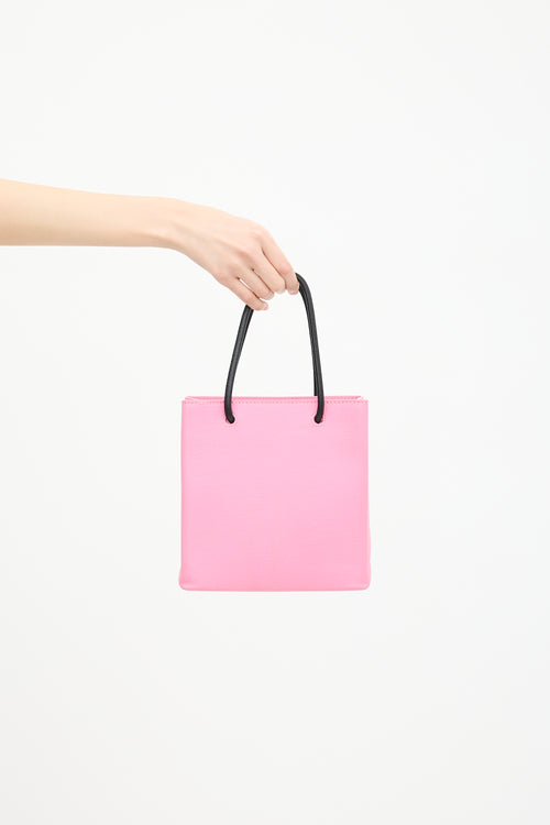 Balenciaga Leather XXS Shopping Tote Bag