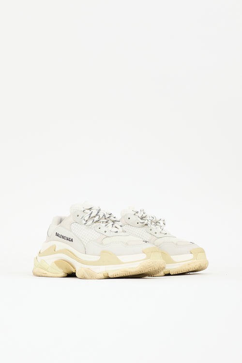 Balenciaga Mesh Triple S Sneaker