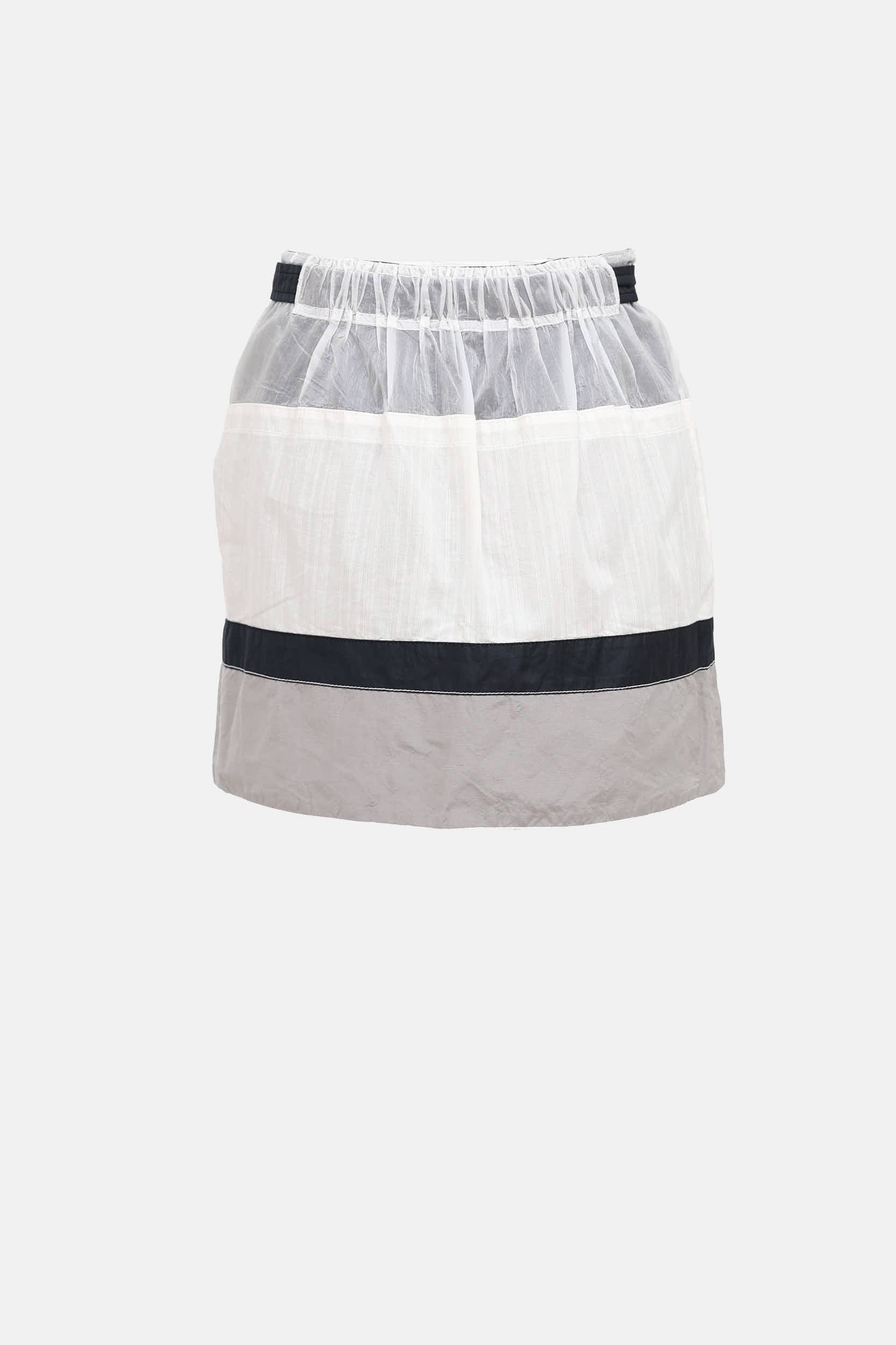 Balenciaga 2016 Paneled Mini Skirt