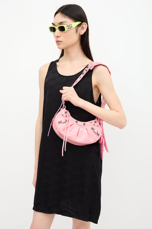 Balenciaga Patent Leather Le Cagole XS Bag