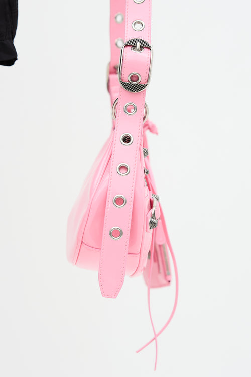 Balenciaga Patent Leather Le Cagole XS Bag