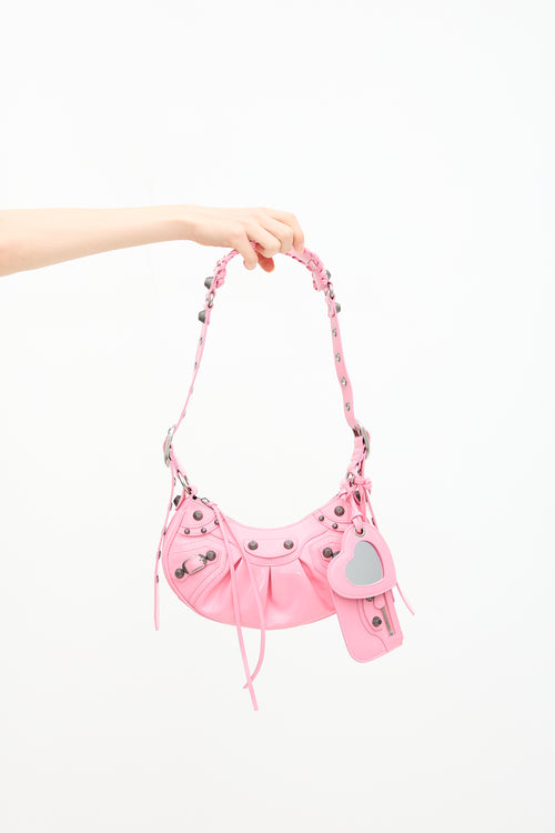 Balenciaga Patent Leather Le Cagole XS Bag