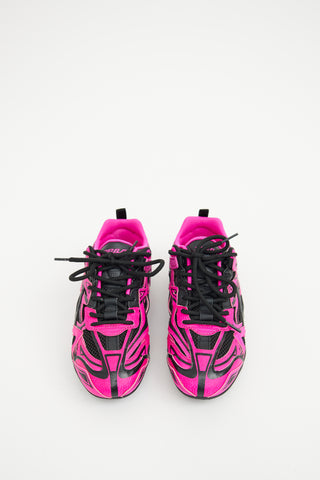 Balenciaga Pink & Black Drive Sneaker