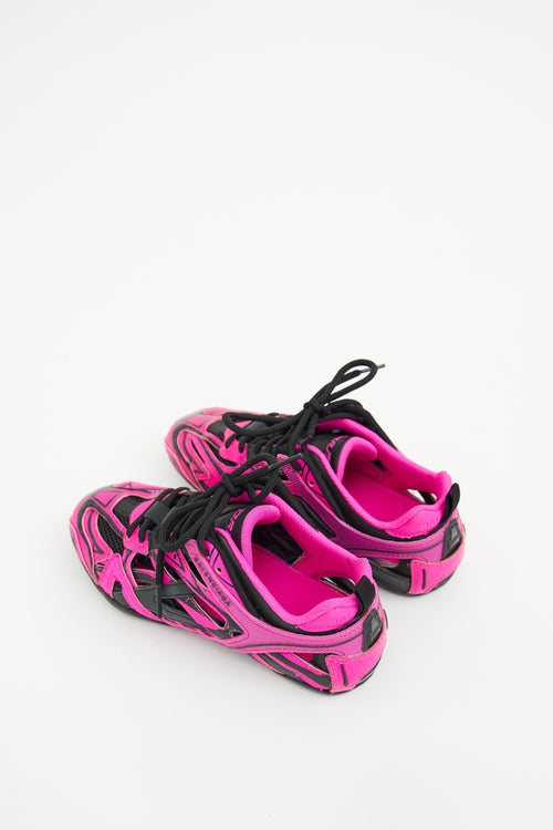 Balenciaga Pink & Black Drive Sneaker