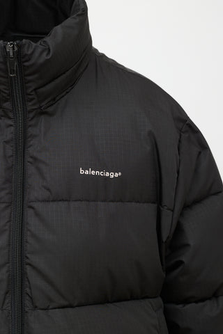 Balenciaga 2019 Logo Puffer Jacket