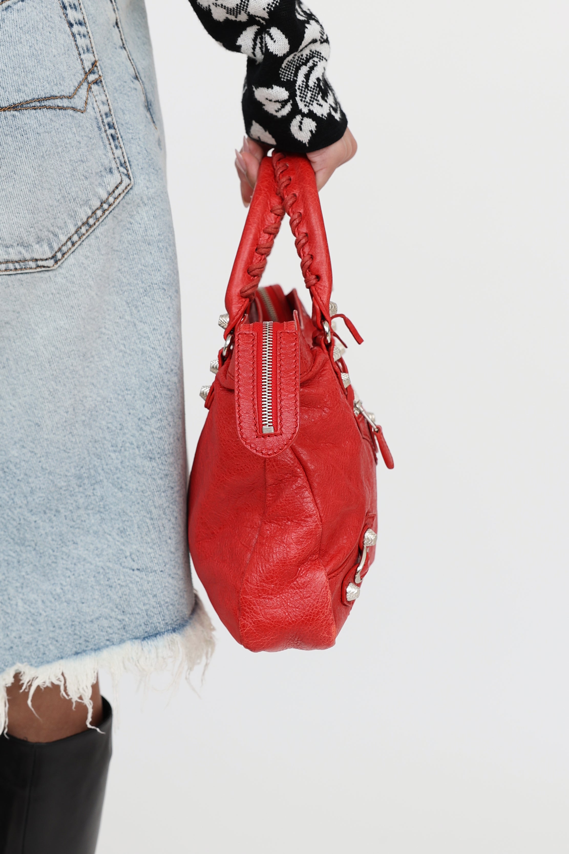 Balenciaga 2010 Town Motorcross Bag