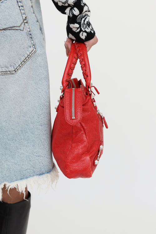 Balenciaga 2010 Town Motorcross Bag