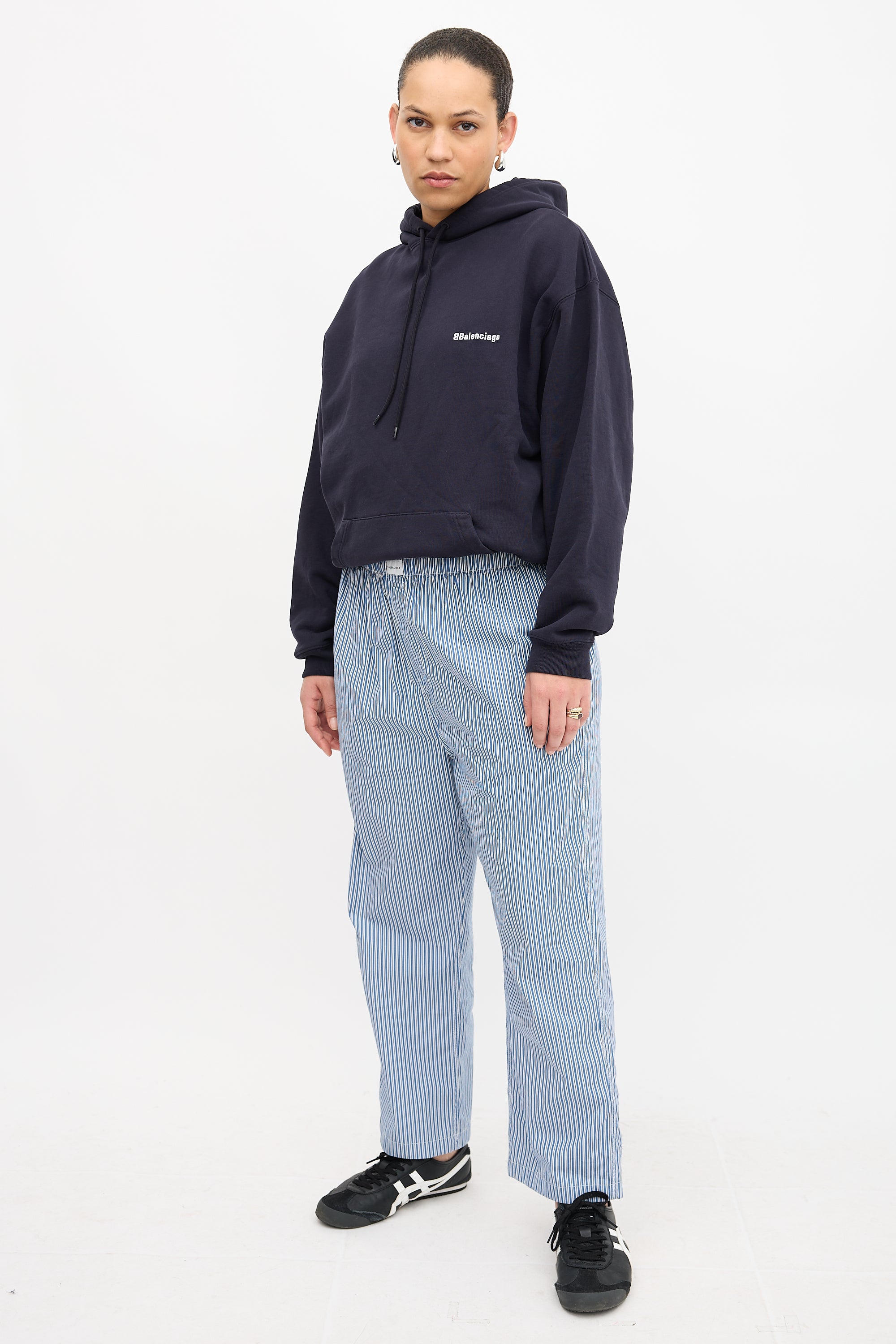 Balenciaga Striped Pyjama Pant