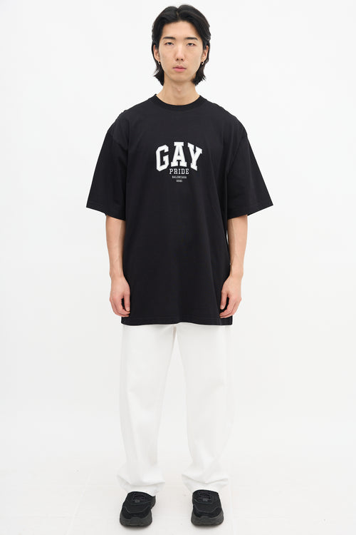 Balenciaga Winter 2021 Gay Pride T-Shirt