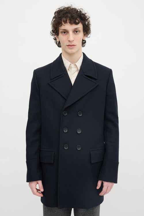 Balenciaga Wool Pea Coat