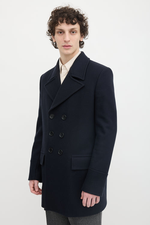 Balenciaga Wool Pea Coat
