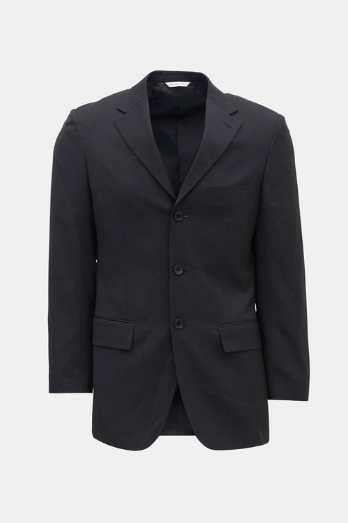 Balenciaga Wool Pinstripe Blazer