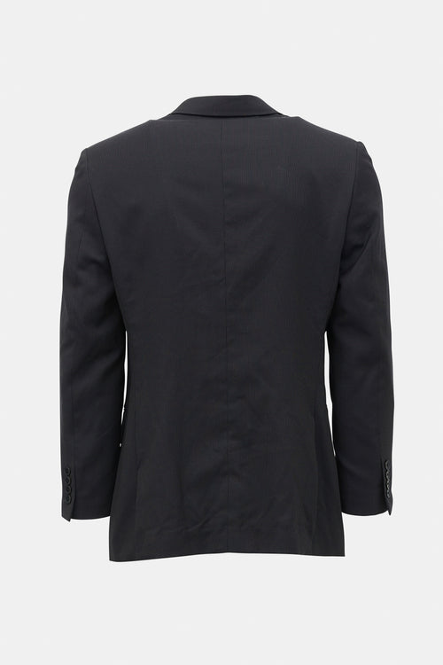 Balenciaga Wool Pinstripe Blazer