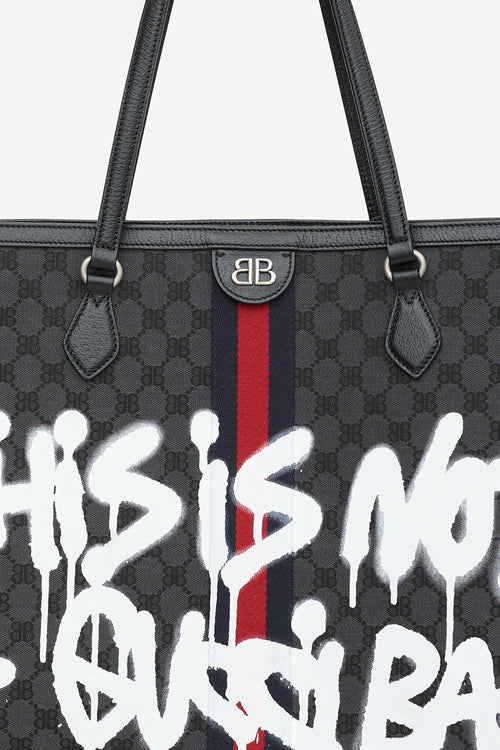 Balenciaga X Gucci Monogram The Hacker Project Bag