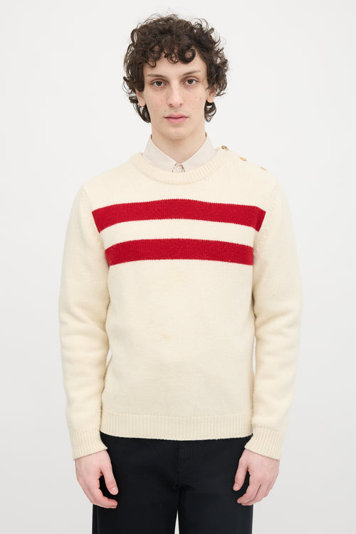 Bally Wool Stripe Sweater